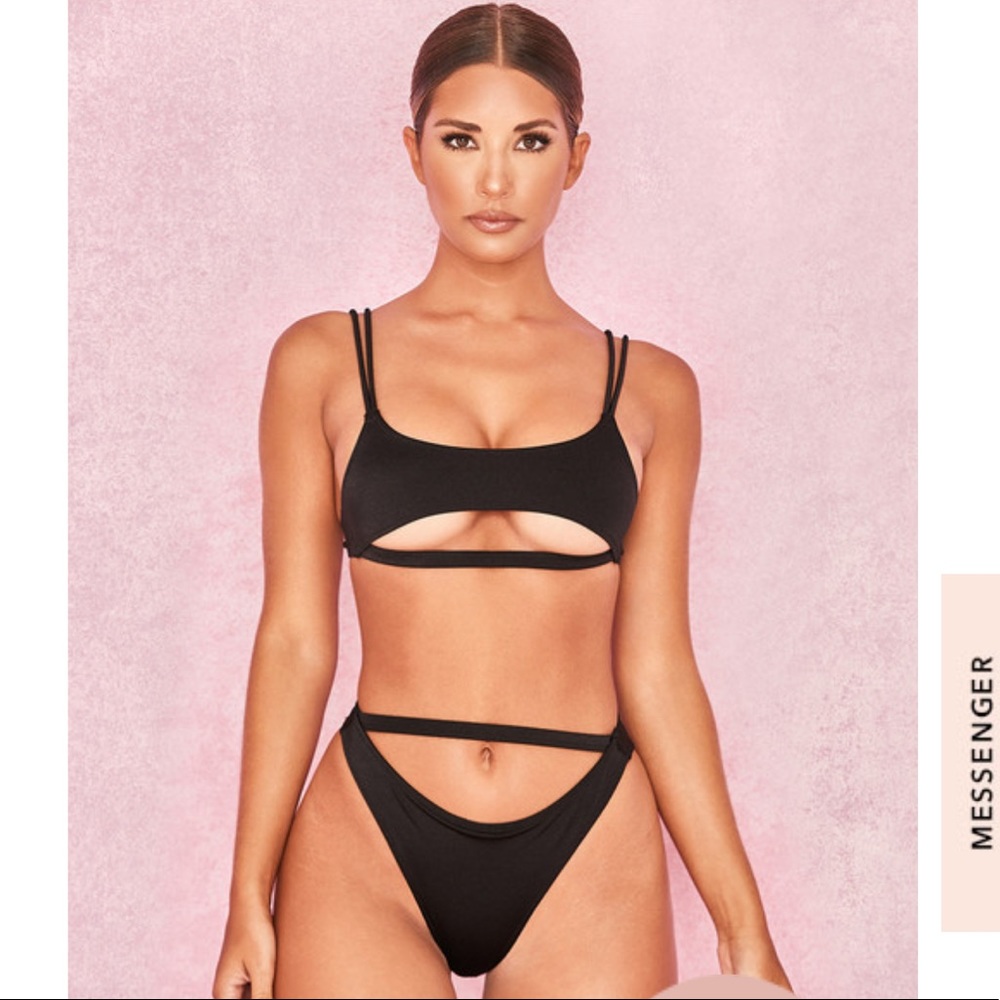 House of CB Santa Monica Black Bikini